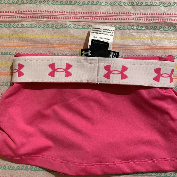 Under Armor Sporty Skort for 12M, Pink and White - Picture 6 of 6